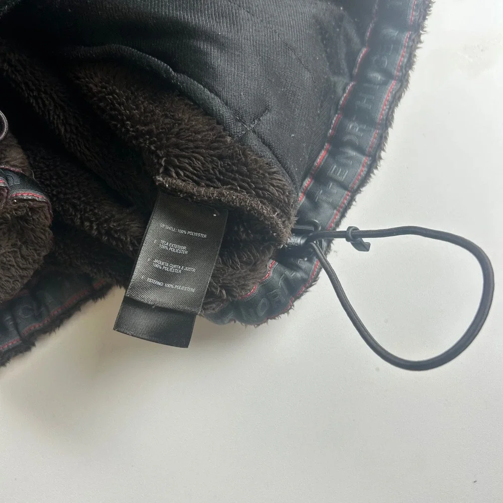 The North Face WMNS N Sherpa Teddy Fleece Hoodie Chocolate Brown Full Zip Jacket